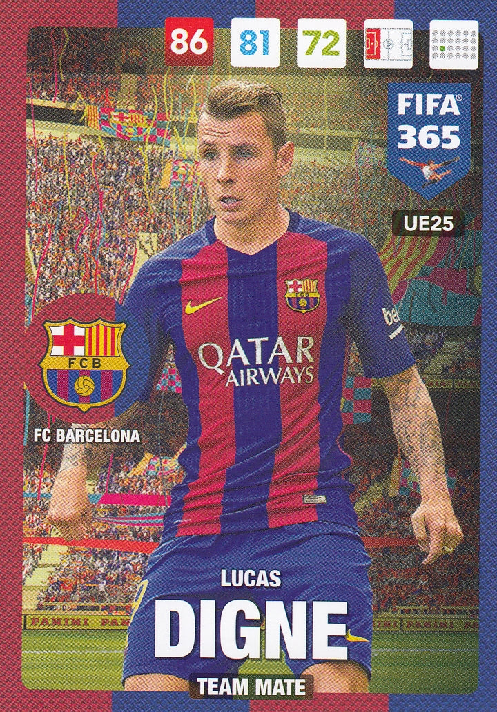 UE025 - LUCAS DIGNE - FC BARCELONA - TEAM MATE