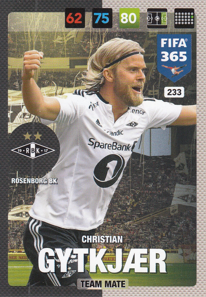 233. CHRISTIAN GYTKJÆR - ROSENBORG BK - TEAM MATE