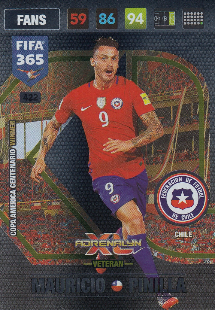 422. MAURICIO PINILLA - CHILE - FANS - VETERAN