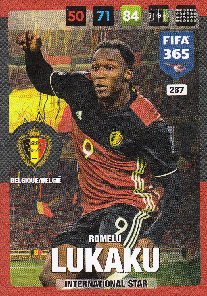 287. ROMELU LUKAKU - BELGIQUE/BELGIË - INTERNATIONAL STAR