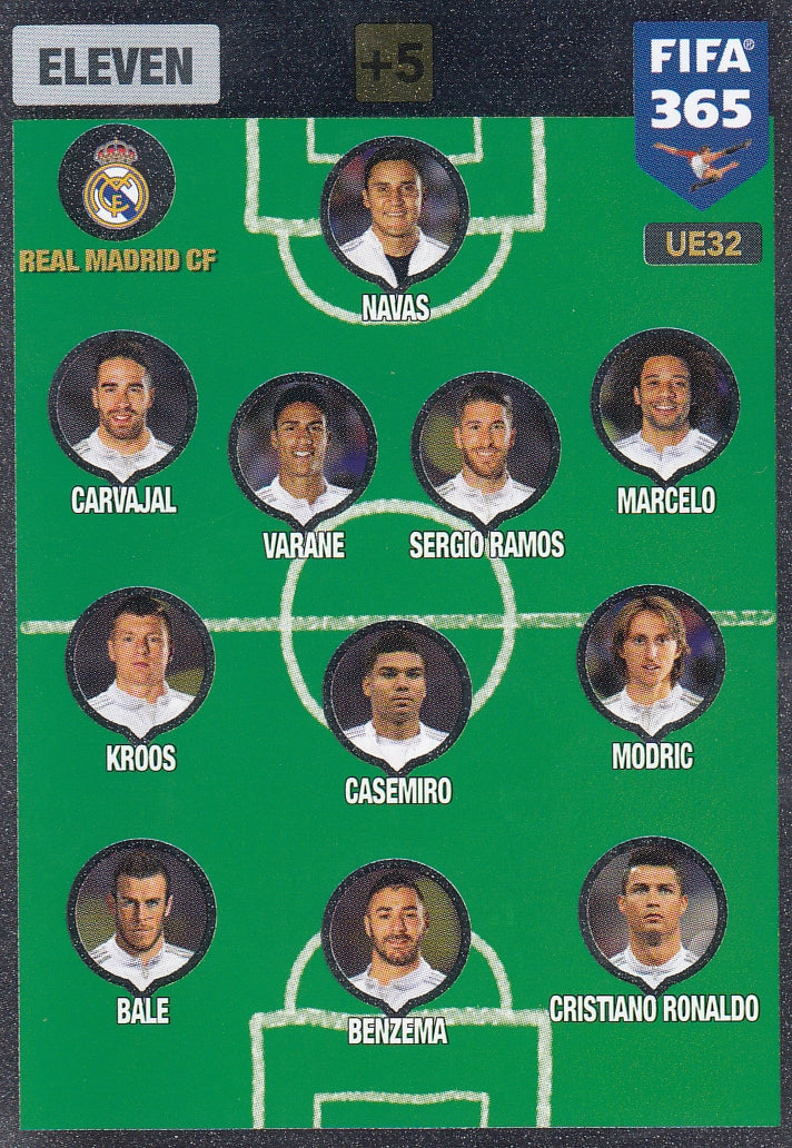 UE032 - REAL MADRID CF - ELEVEN