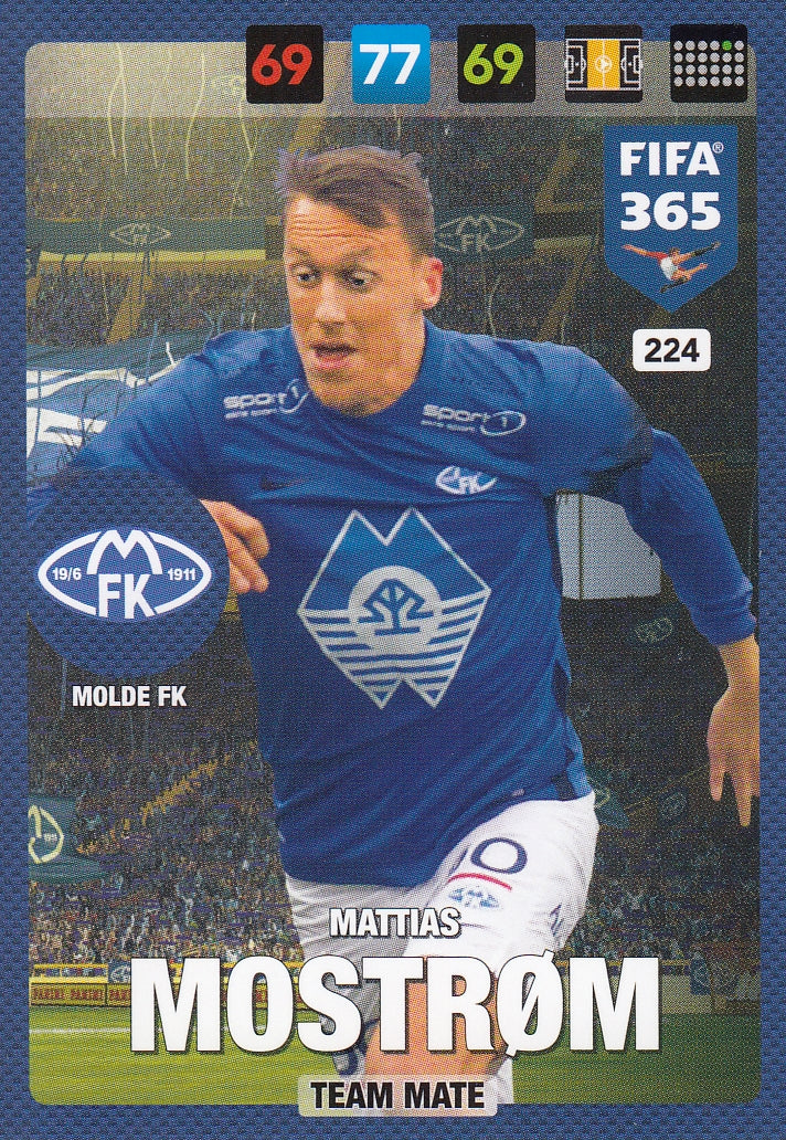 224. MATTIAS MOSTRØM - MOLDE FK - TEAM MATE