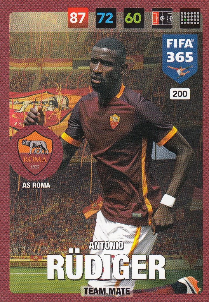 200. ANTONIO RÜDIGER - AS ROMA - TEAM MATE
