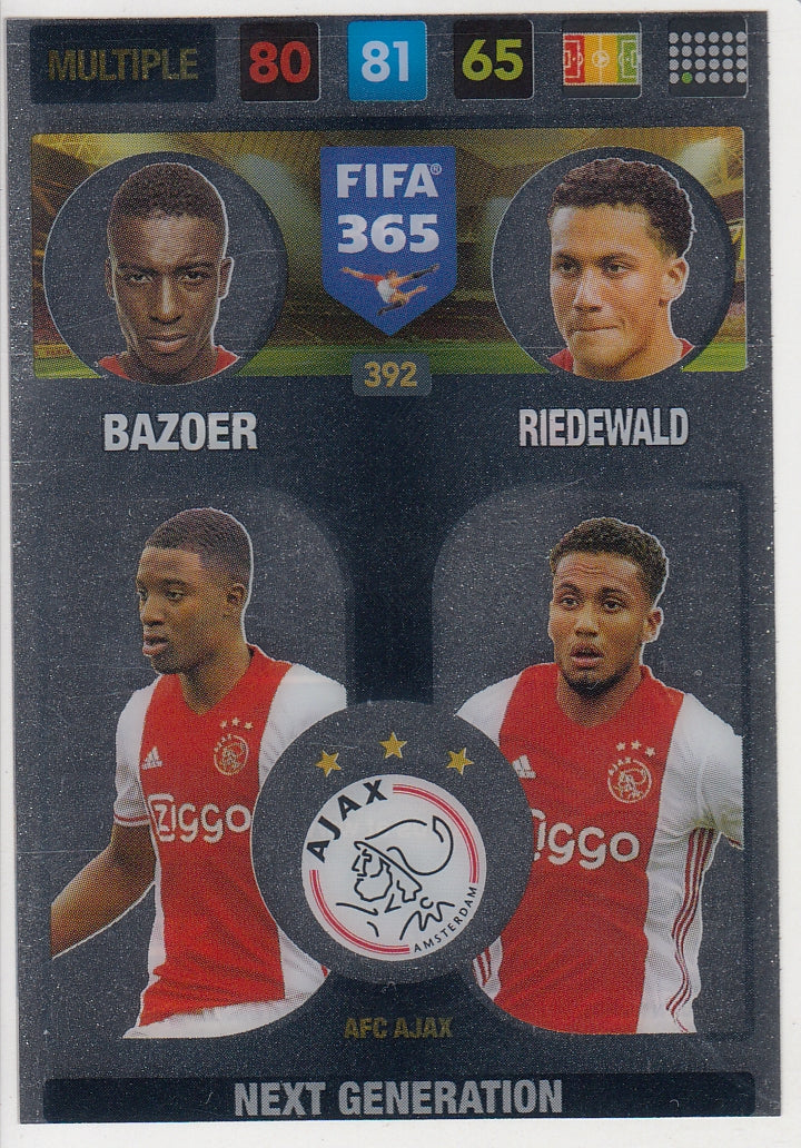 392. AFC AJAX - BAZOER - RIEDEWALD - MULTIPLE - NEXT GENERATION