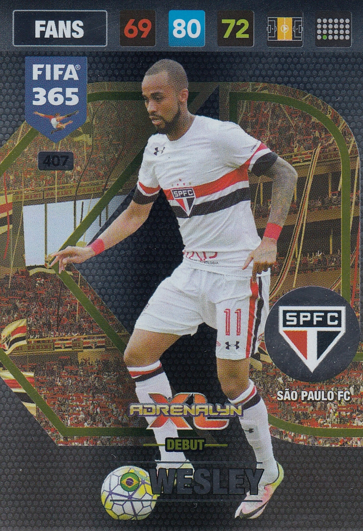 407. WESLEY - SÃO PAULO FC - FANS - DEBUT
