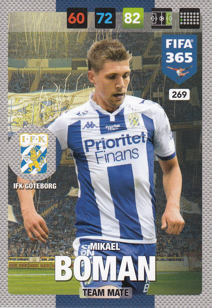 269. MIKAEL BOMAN - IFK GÖTEBORG - TEAM MATE