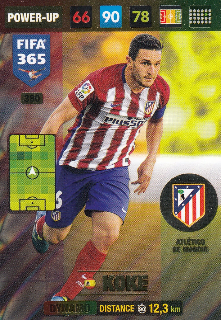 380. KOKE - ATLÉTICO DE MADRID - POWER-UP - DYNAMO