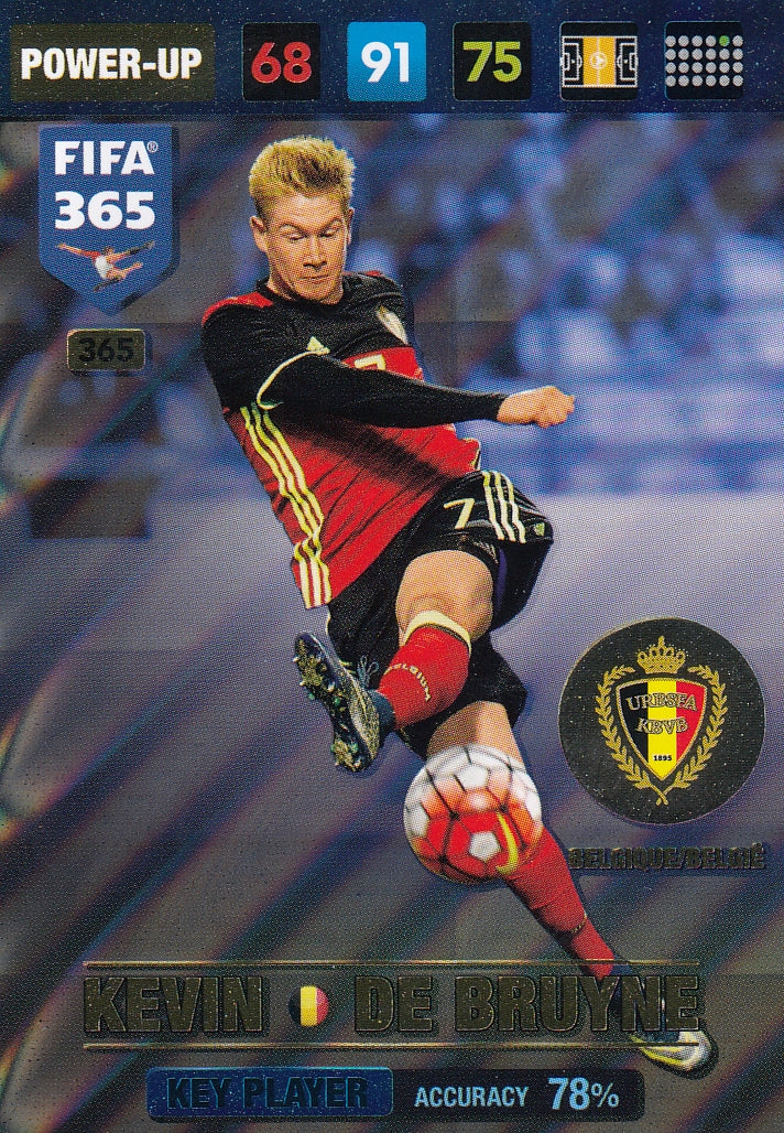 365. KEVIN DE BRUYNE - BELGIQUE/BELGIË - POWER-UP - KEY PLAYER