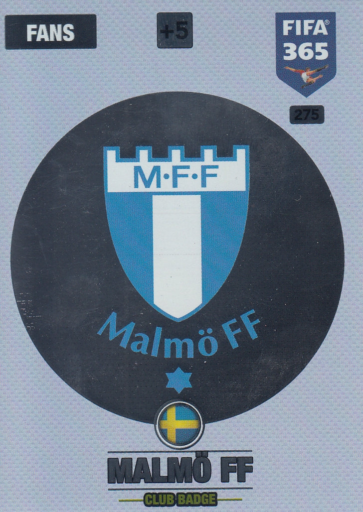 275. MALMÖ FF - SWEDEN - FANS - CLUB BADGE