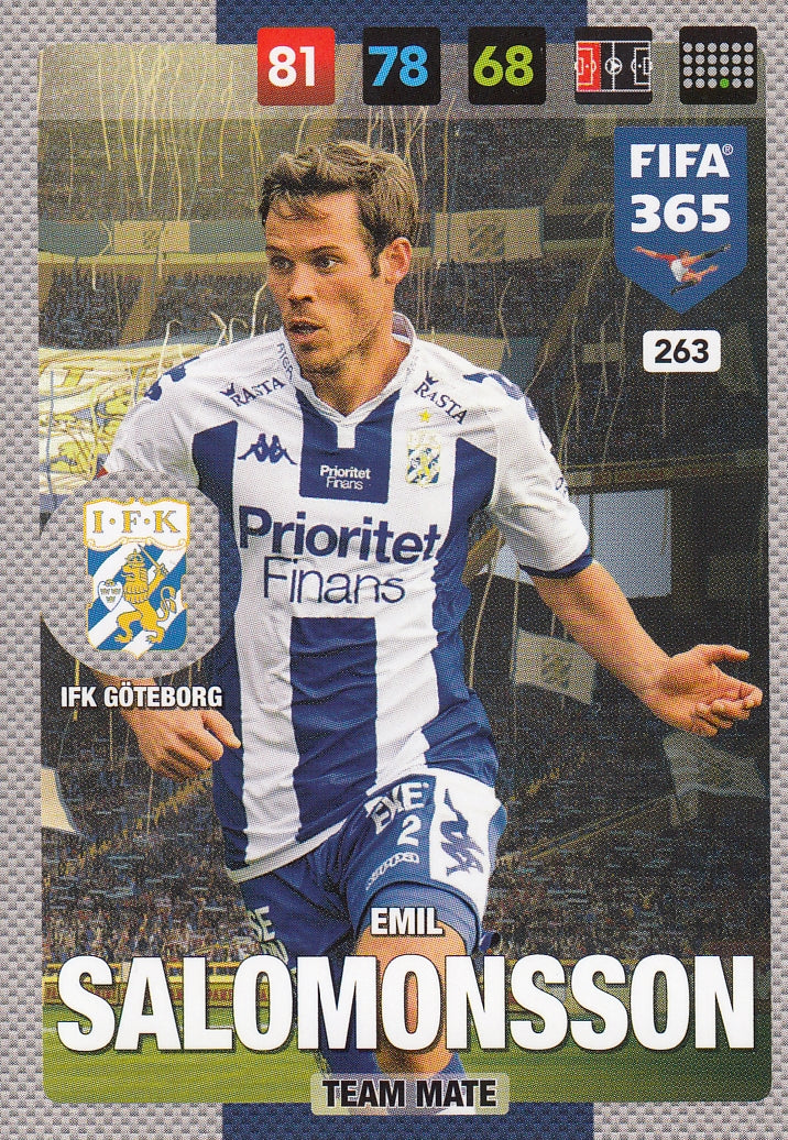 263. EMIL SALOMONSSON - IFK GÖTEBORG - TEAM MATE