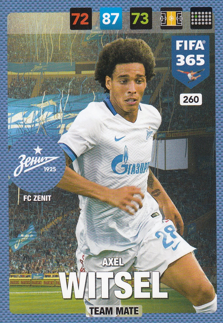 260. AXEL WITSEL - FC ZENIT - TEAM MATE
