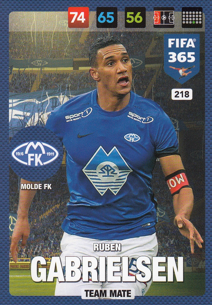 218. RUBEN GABRIELSEN - MOLDE FK - TEAM MATE