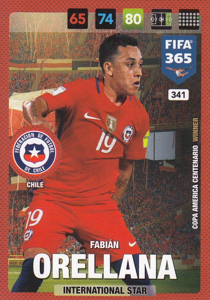 341. FABIÁN ORELLANA - CHILE - INTERNATIONAL STAR