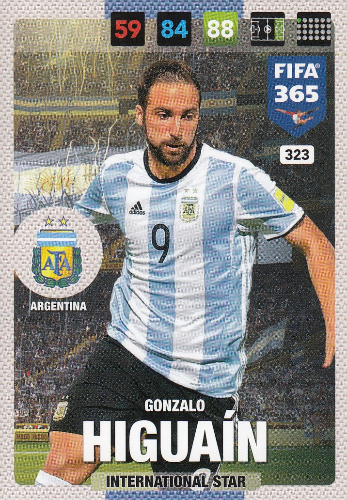 323. GONZALO HIGUAÍN - ARGENTINA - INTERNATIONAL STAR