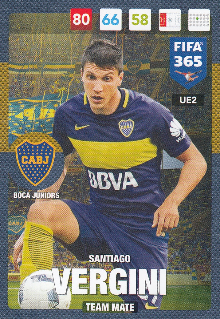UE002 - SANTIAGO VERGINI - BOCA JUNIORS - TEAM MATE