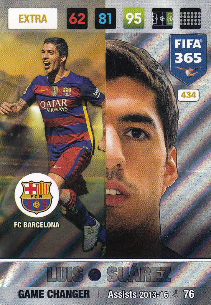434. LUIS SUÁREZ - FC BARCELONA - EXTRA - GAME CHANGER
