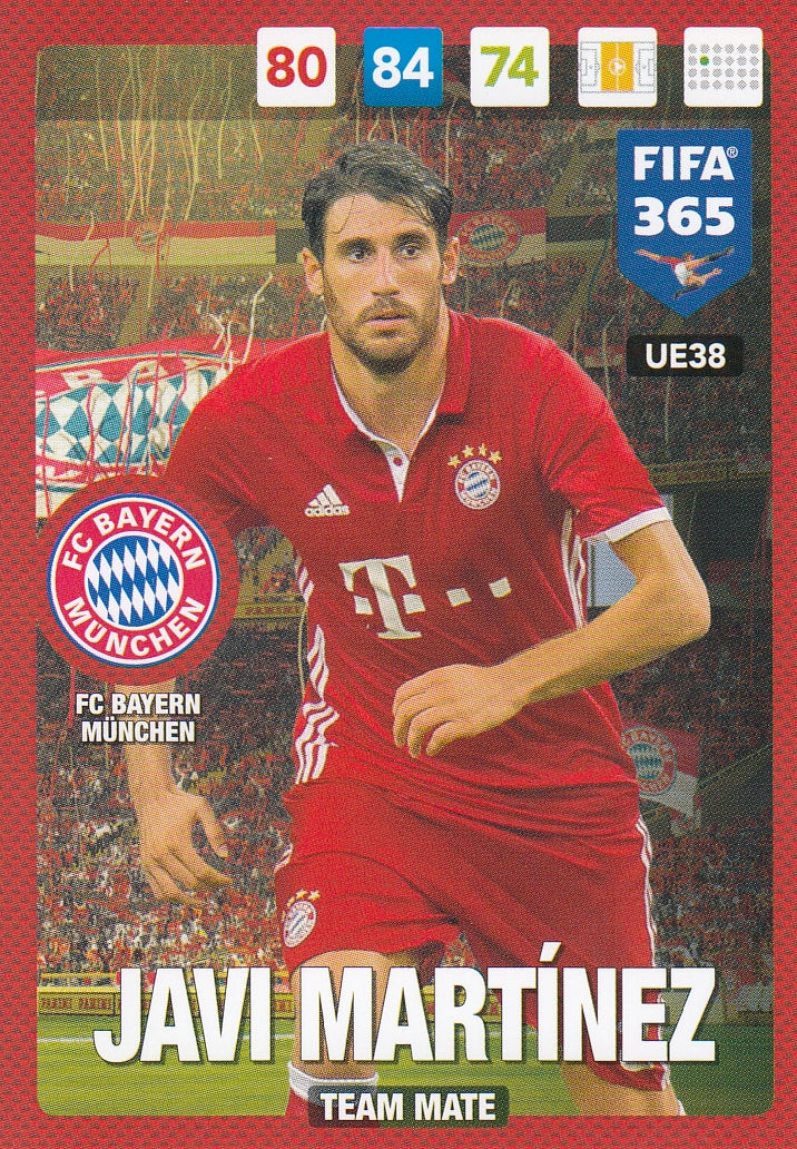 UE038 - JAVI MARTÍNEZ - FC BAYERN MÜNCHEN - TEAM MATE