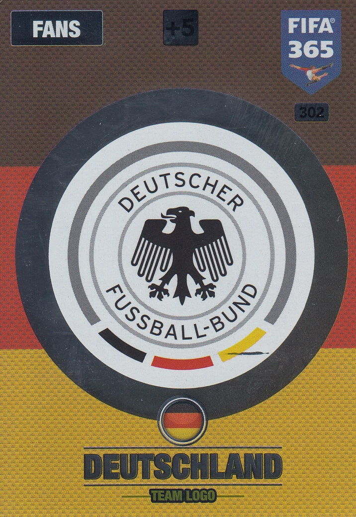 302. DEUTSCHLAND - GERMANY - FANS - TEAM LOGO
