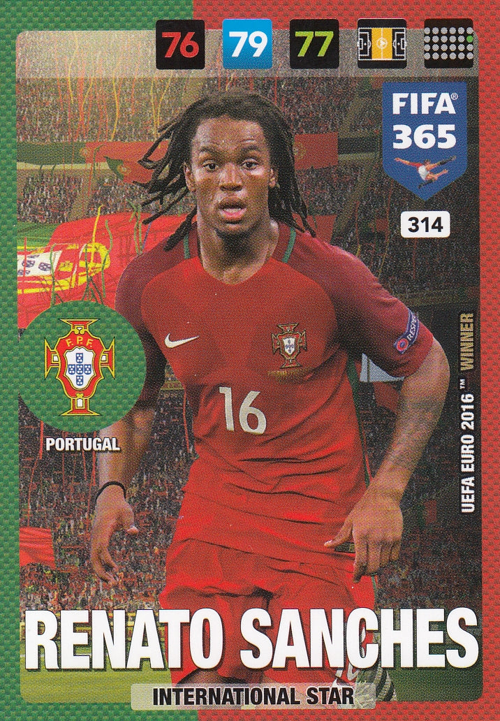 314. RENATO SANCHES - PORTUGAL - INTERNATIONAL STAR