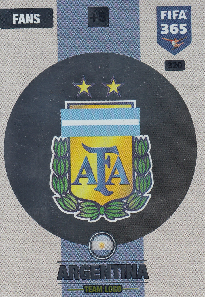 320. ARGENTINA - FANS - TEAM LOGO
