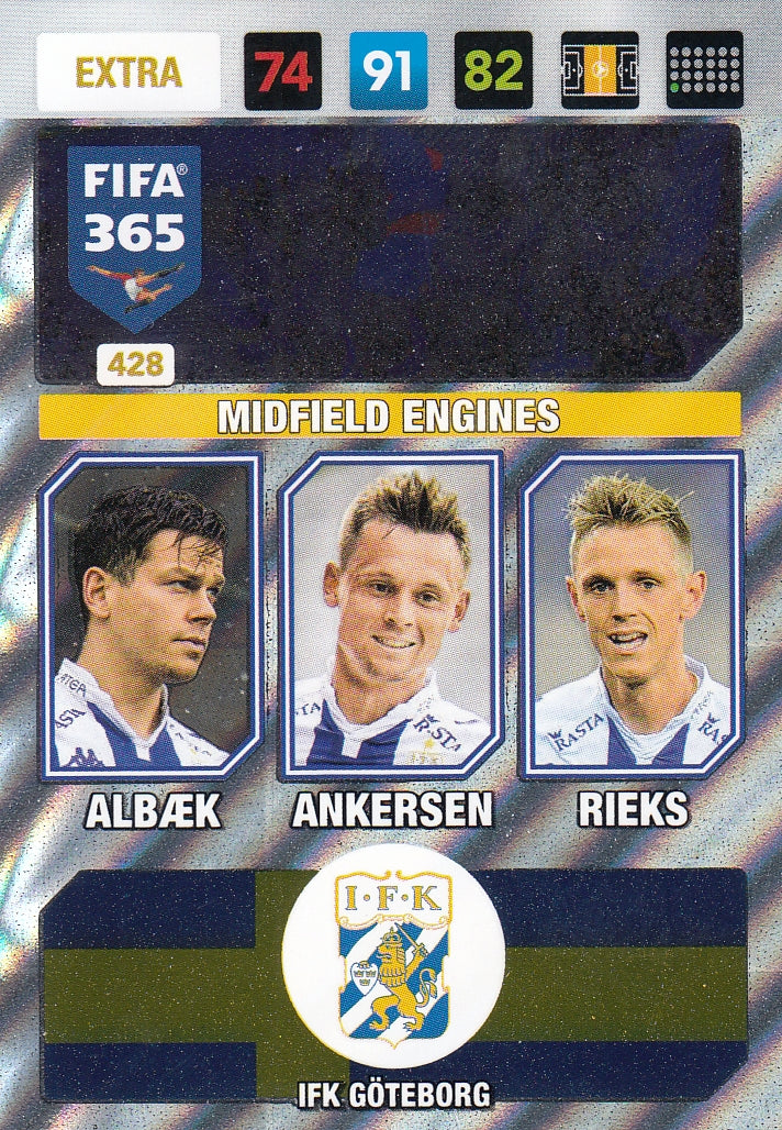 428. IFK GÖTEBORG - ALBÆK - ANKERSEN - RIEKS - EXTRA - MIDFIELD ENGINES