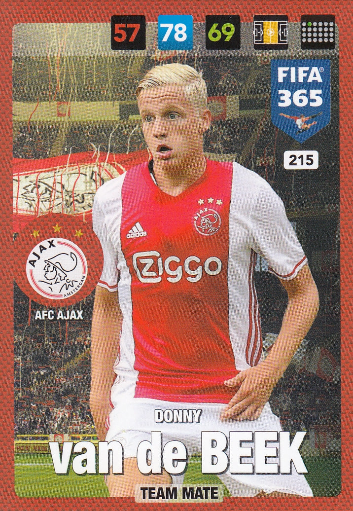 215. DONNY VAN DE BEEK - AFC AJAX - TEAM MATE