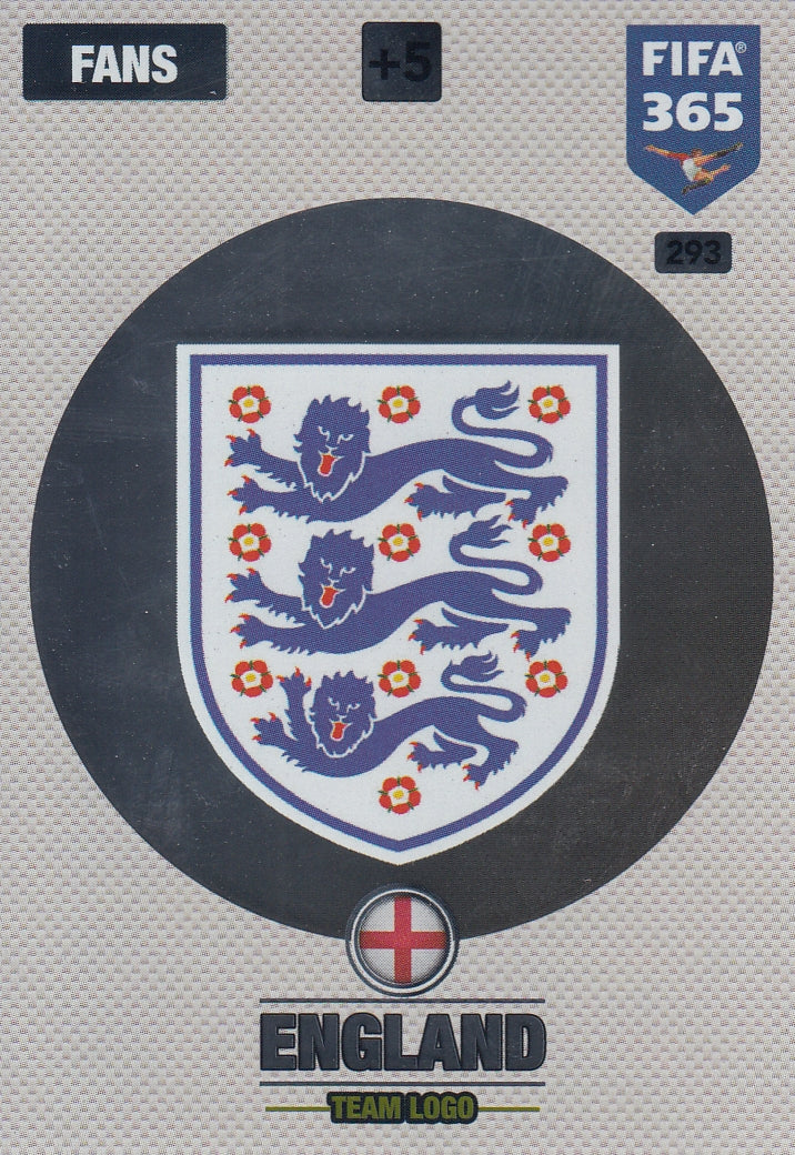 293. ENGLAND - FANS - TEAM LOGO