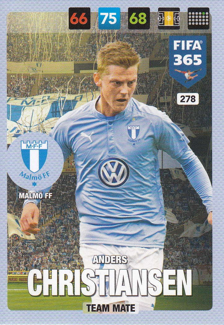 278. ANDERS CHRISTIANSEN - MALMÖ FF - TEAM MATE