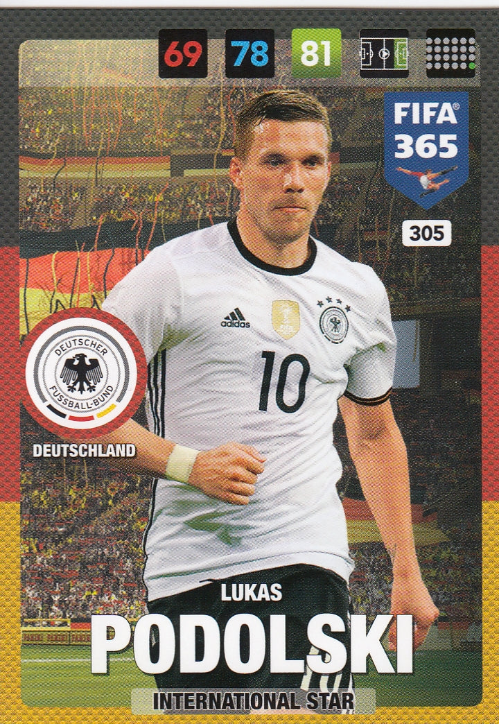 305. LUKAS PODOLSKI - DEUTSCHLAND - INTERNATIONAL STAR
