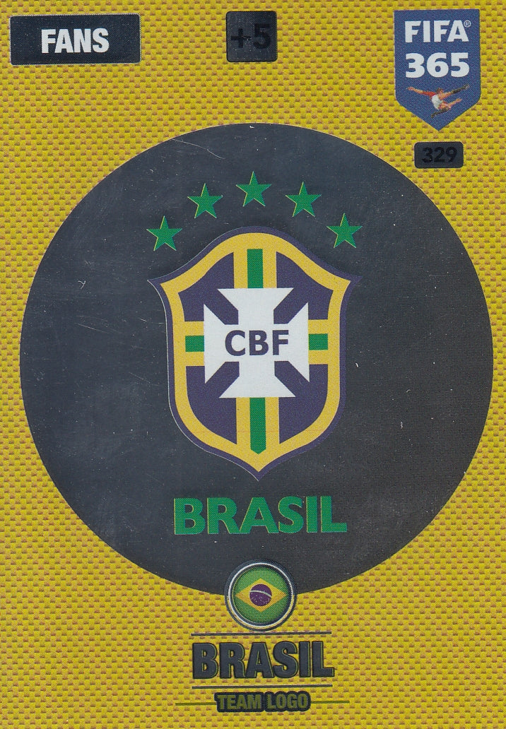 329. BRASIL - FANS - TEAM LOGO