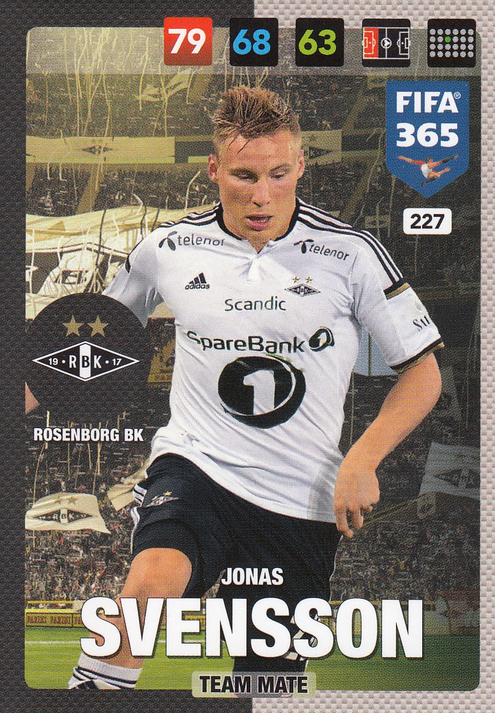 227. JONAS SVENSSON - ROSENBORG BK - TEAM MATE