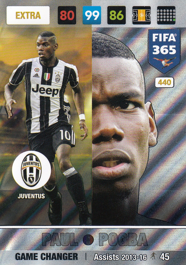 440. PAUL POGBA - JUVENTUS - EXTRA - GAME CHANGER
