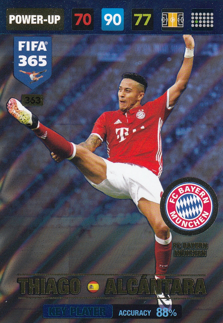 363. THIAGO ALCÁNTARA - FC BAYERN MÜNCHEN - POWER-UP - KEY PLAYER