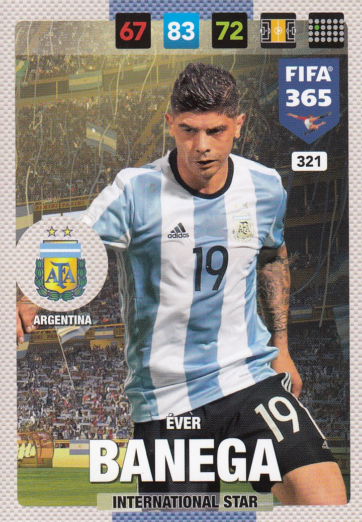 321. ÉVER BANEGA - ARGENTINA - INTERNATIONAL STAR