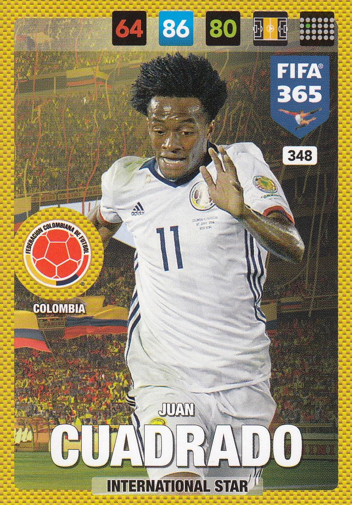 348. JUAN CUADRADO - COLOMBIA - INTERNATIONAL STAR