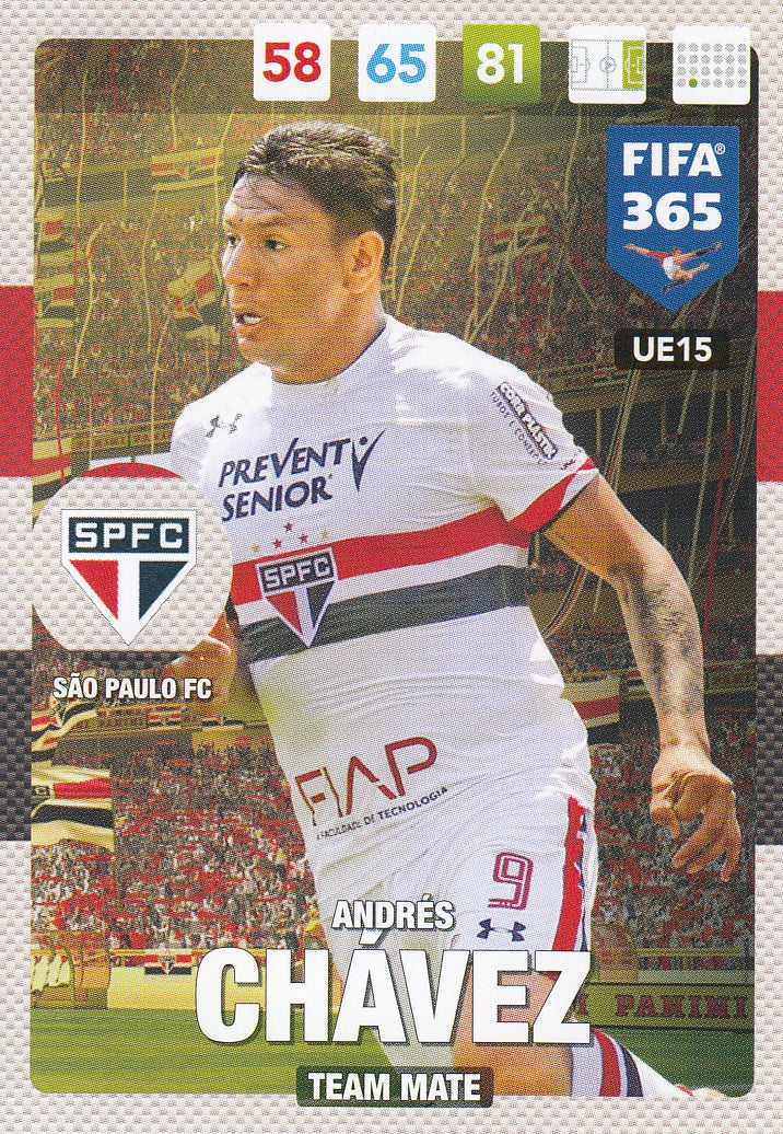 UE015 - ANDRÉS CHAVEZ - SÃO PAULO FC - TEAM MATE