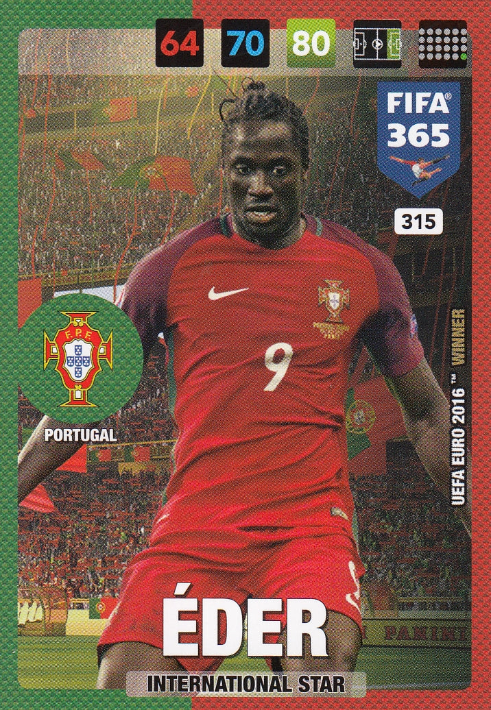 315. ÉDER - PORTUGAL - INTERNATIONAL STAR