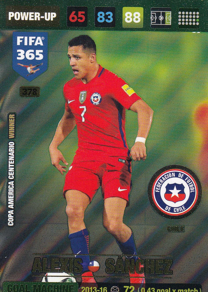 378. ALEXIS SÁNCHEZ - CHILE - POWER-UP - GOAL MACHINE