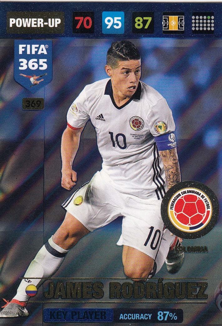 369. JAMES RODRIGUEZ - COLOMBIA - POWER-UP - KEY PLAYER