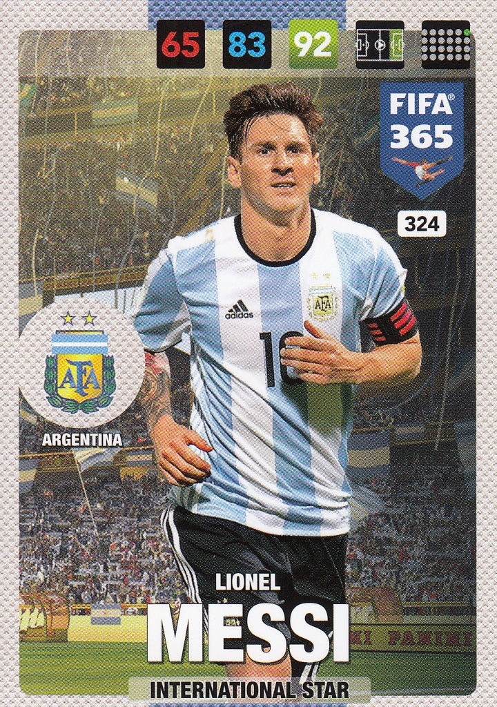324. LIONEL MESSI - ARGENTINA - INTERNATIONAL STAR