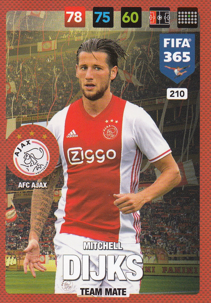 210. MITCHELL DIJKS - AFC AJAX - TEAM MATE