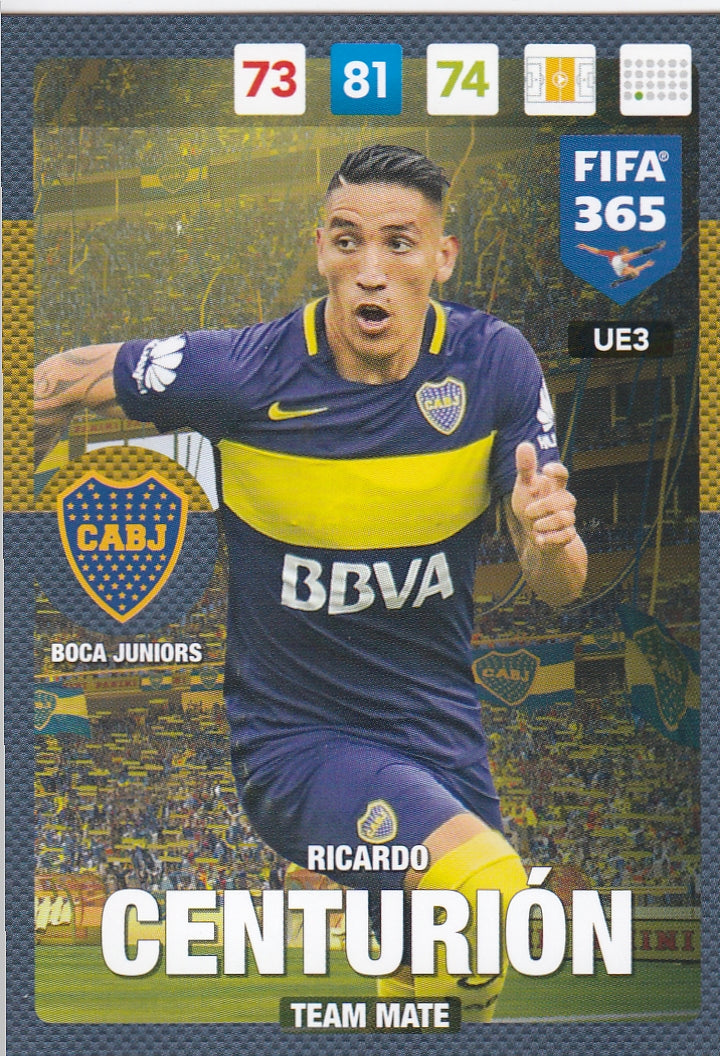 UE003 - RICARDO CENTURIÓN - BOCA JUNIORS - TEAM MATE