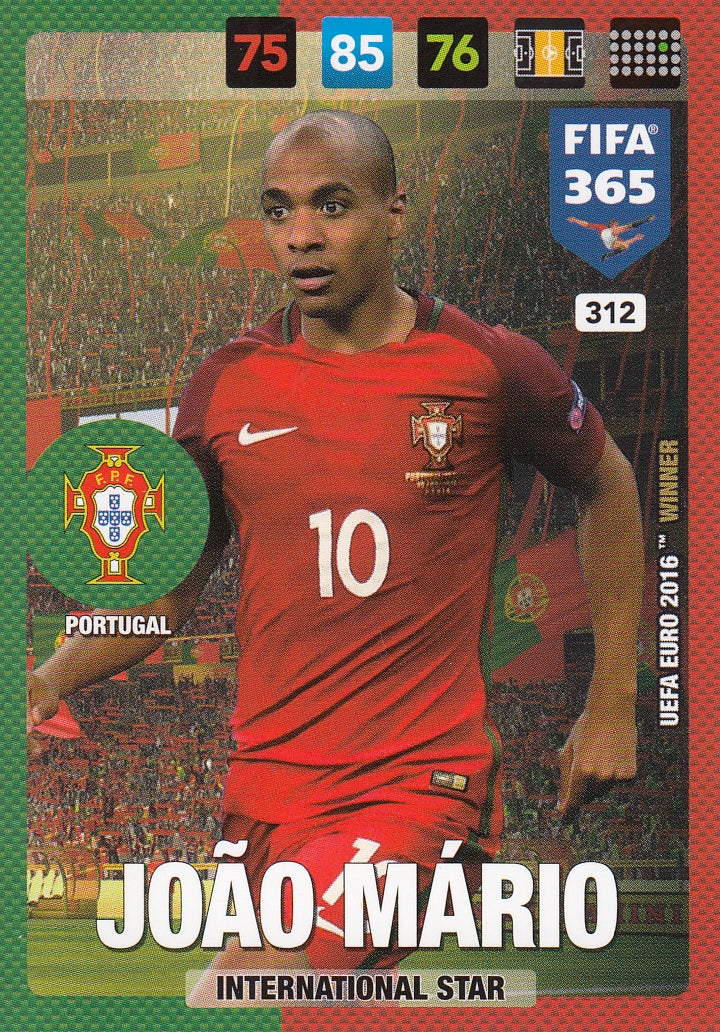 312. JOÃO MÁRIO - PORTUGAL - INTERNATIONAL STAR