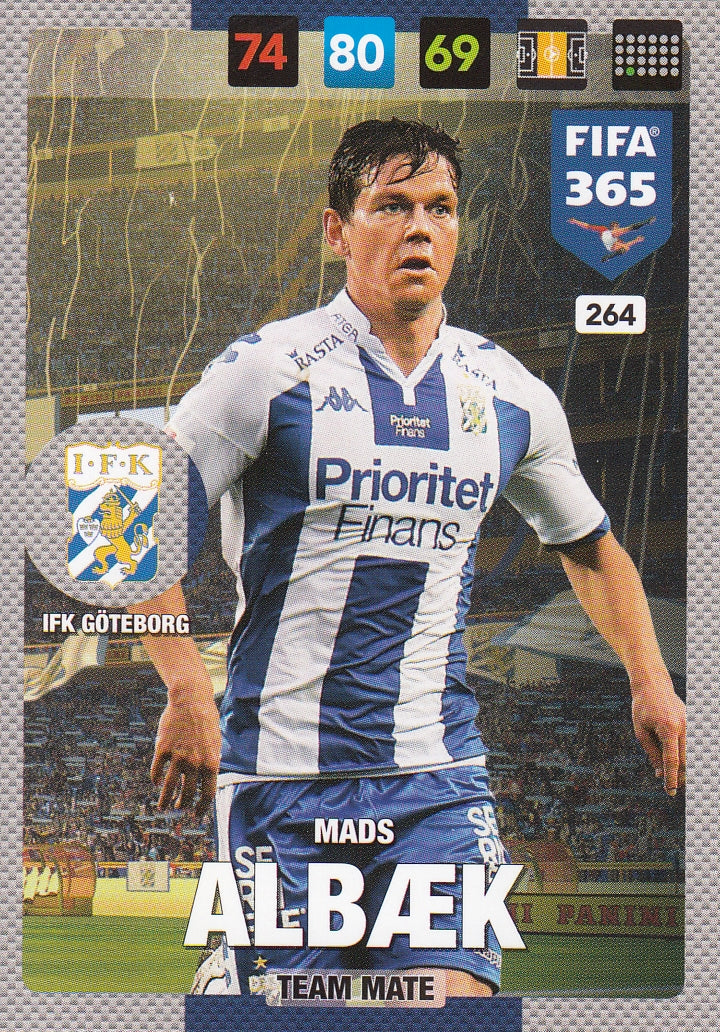 264. MADS ALBÆK - IFK GÖTEBORG - TEAM MATE