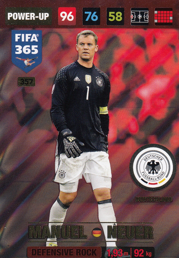 357. MANUEL NEUER - DEUTSCHLAND - POWER-UP - DEFENSIVE ROCK