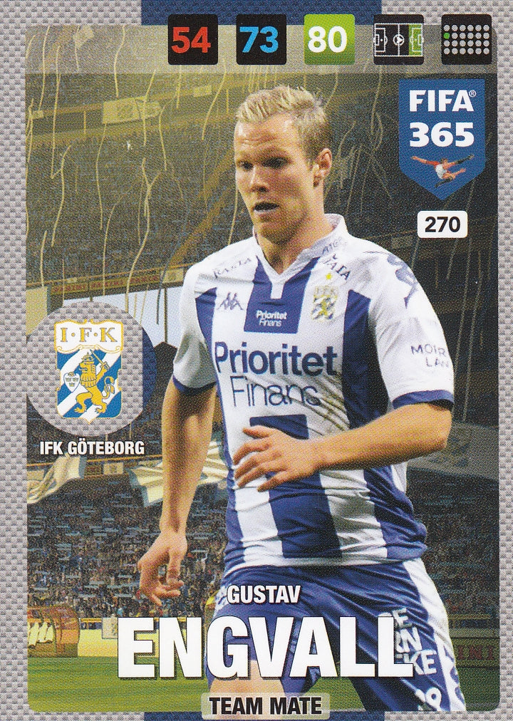 270. GUSTAV ENGVALL - IFK GÖTEBORG - TEAM MATE