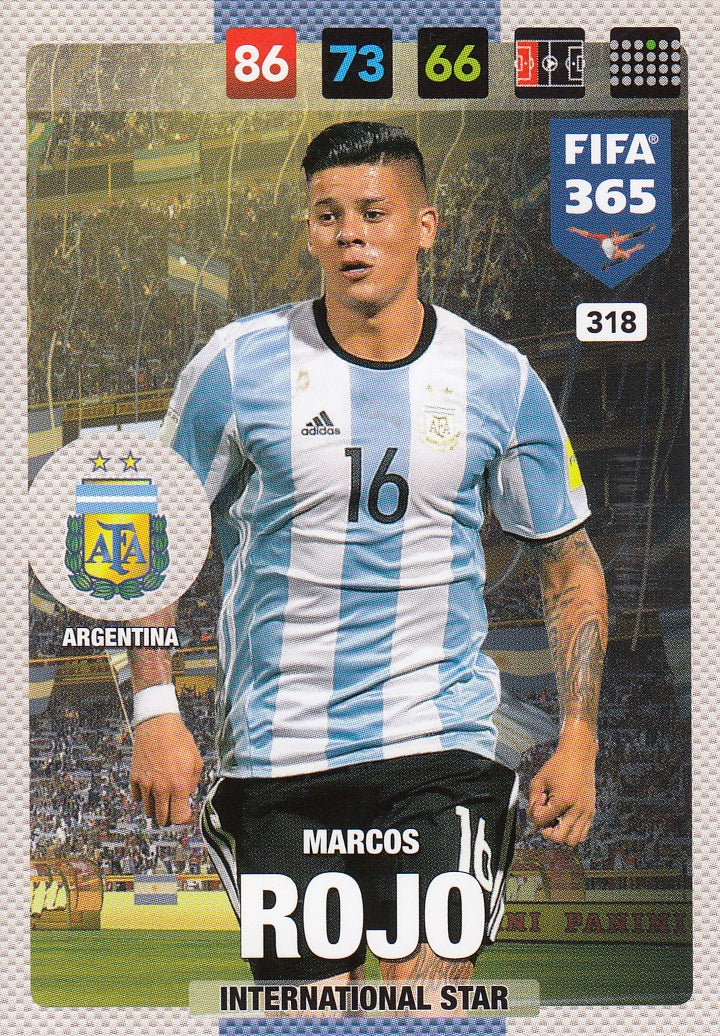 318. MARCOS ROJO - ARGENTINA - INTERNATIONAL STAR