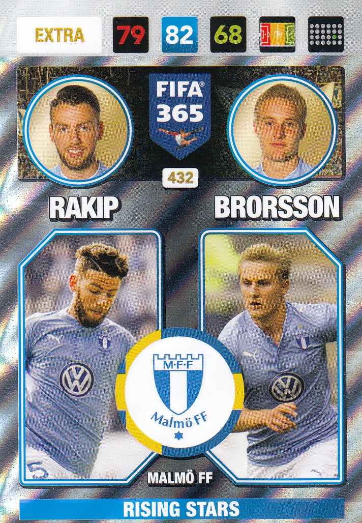 432. MALMÖ FF - RAKIP - BRORSSON - EXTRA - RISING STARS
