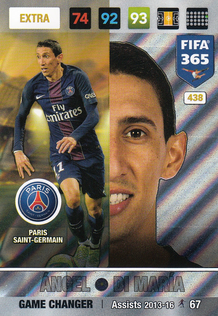 438. ÁNGEL DI MARIA - PARIS SAINT-GERMAIN - EXTRA - GAME CHANGER