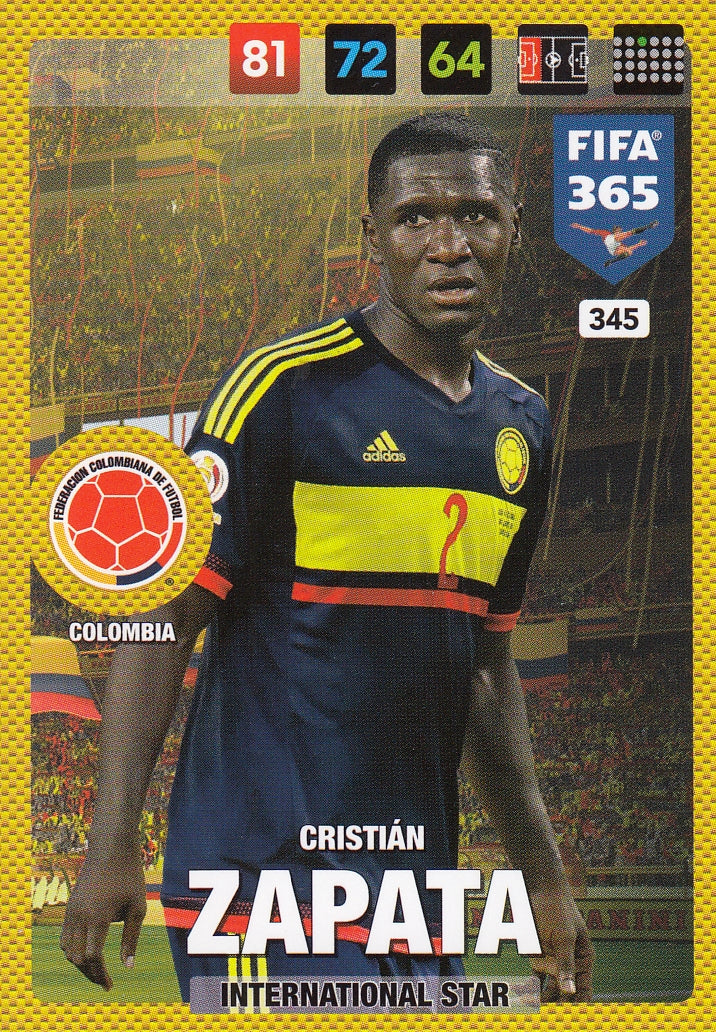345. CRISTIÁN ZAPATA - COLOMBIA - INTERNATIONAL STAR